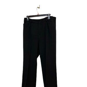 #3677 Hawksley & Wight Womens black work office pants size 14P,